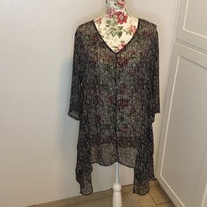 Franne Golde Transparent Speckled Tunic